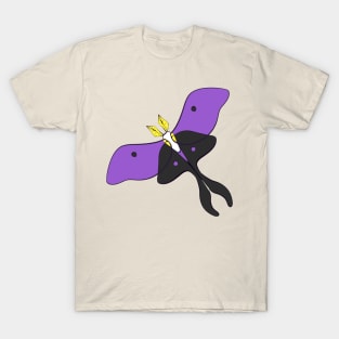 Nonbinary Pride Moth T-Shirt